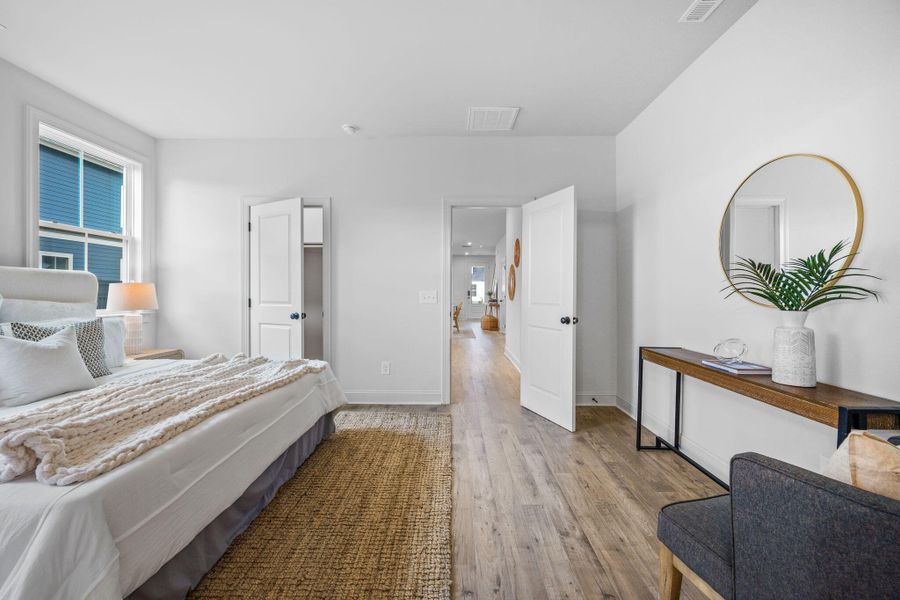 Furnished interior view inside a new home in , Summerville (Image 14).