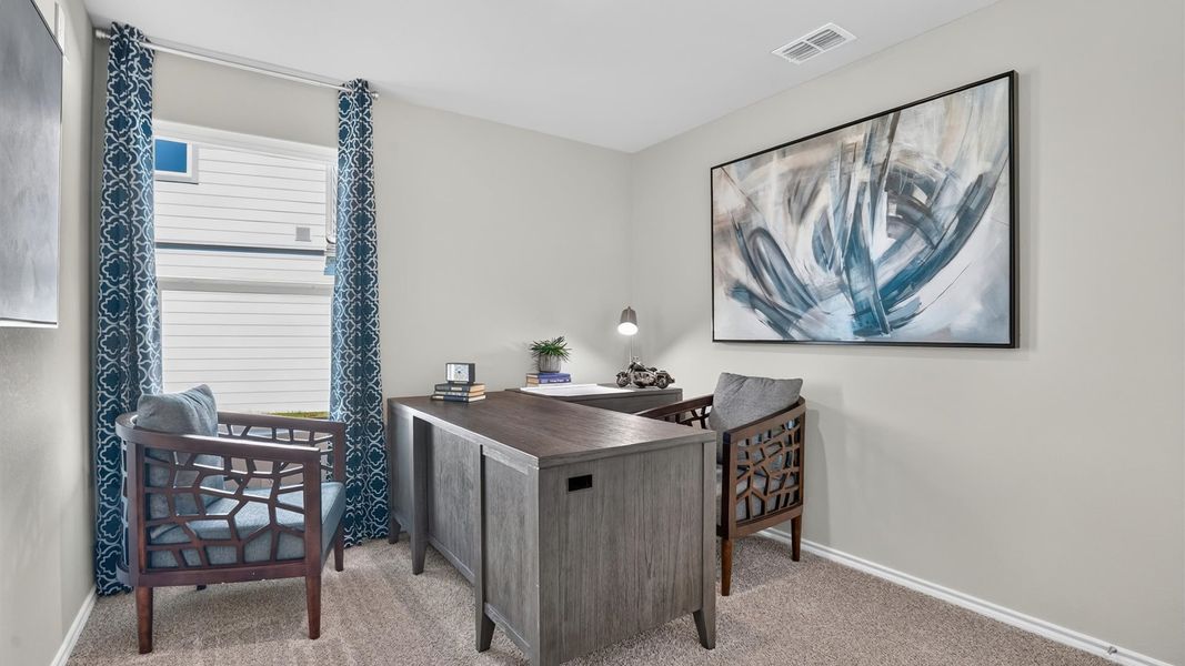 Furnished interior view inside a new home in Townes Landing, Fort Worth (Image 41). Furnished interior view inside a new home in Townes Landing, Fort Worth (Image 41).