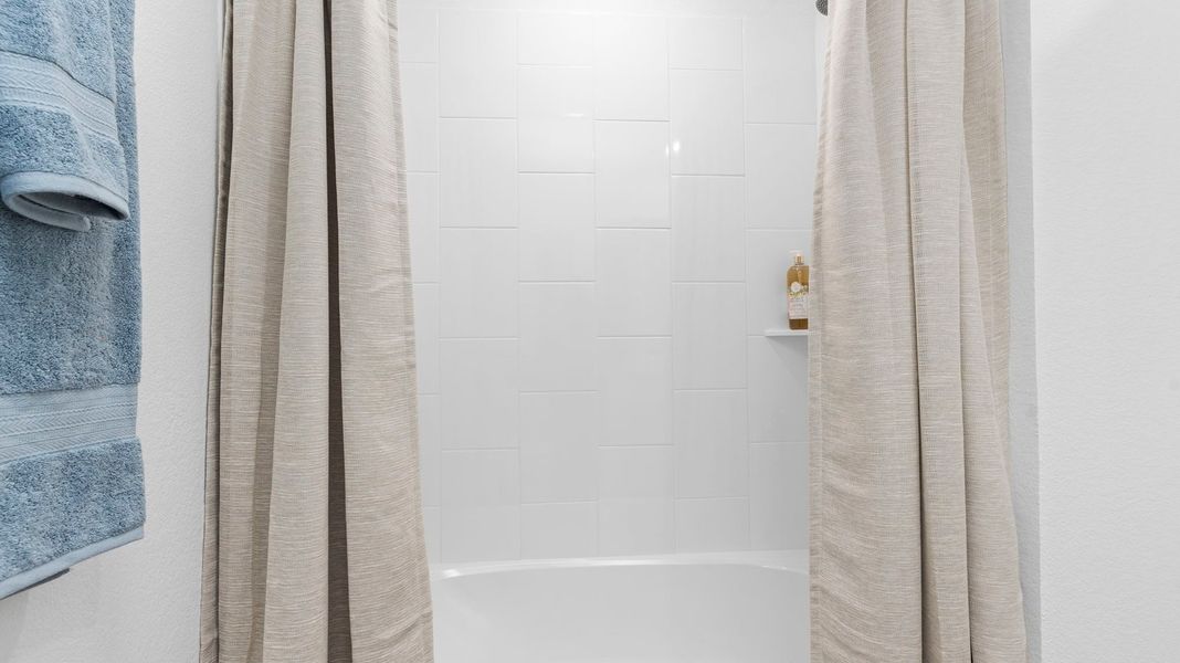 Close-up of interior finishes inside a home in Caldwell Crossing, Iowa Colony (Image 14).