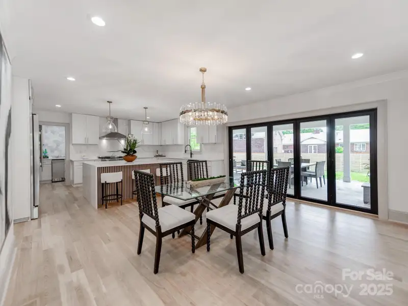 Furnished interior view inside a new home in , Charlotte (Image 10).