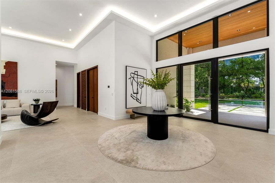 Furnished interior view inside a new home in , Miami (Image 7).