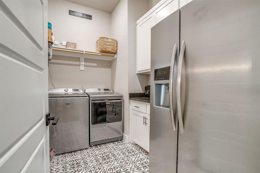 Furnished interior view inside a new home in , Weatherford (Image 21).