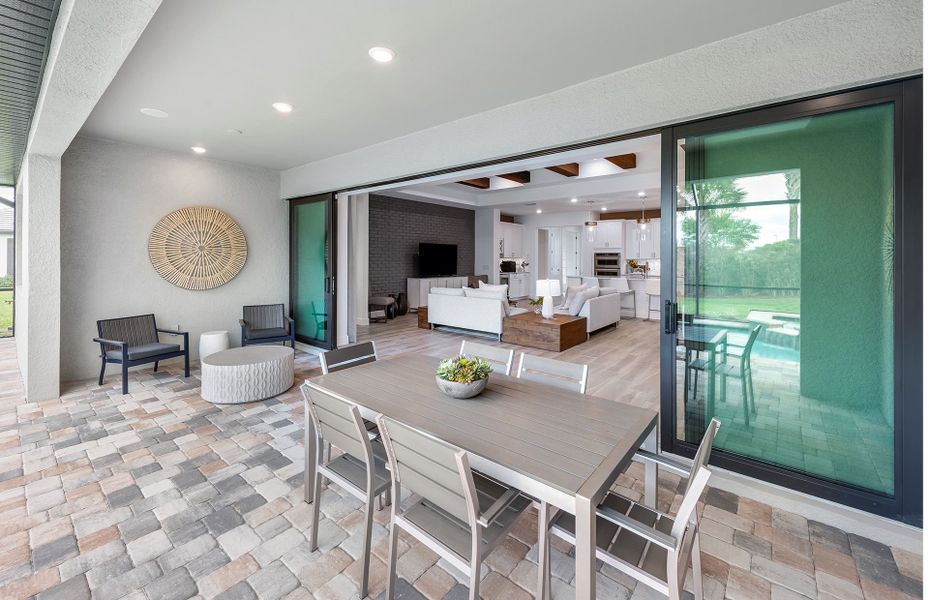 Ideal outdoor living space