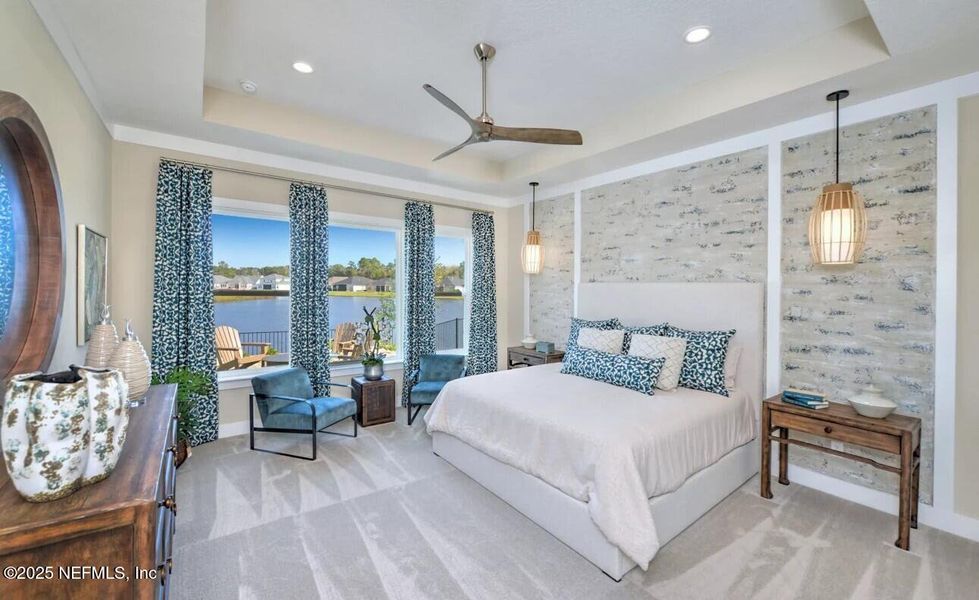 Furnished interior view inside a new home in , Fernandina Beach (Image 5).