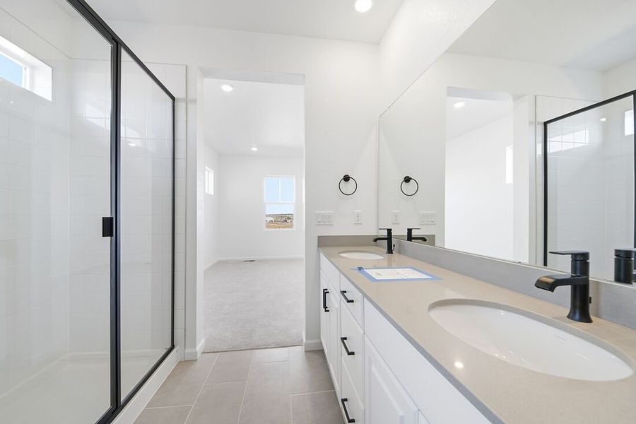 Furnished interior view inside a new home in Sterling Ranch Ascent Village, Littleton (Image 8). Furnished interior view inside a new home in Sterling Ranch Ascent Village, Littleton (Image 8).