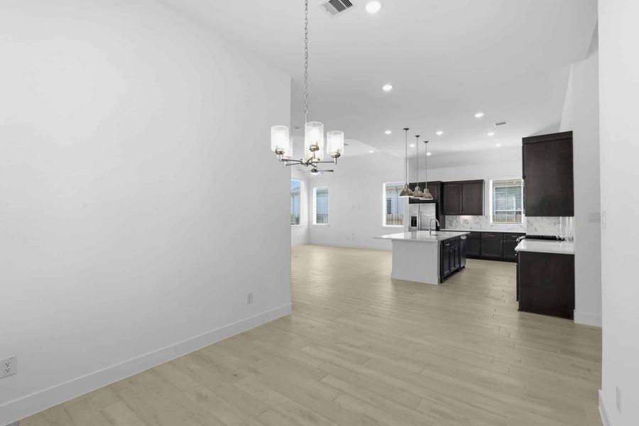 Spacious, unfurnished interior of a new home in The Trails, New Caney (Image 14). Spacious, unfurnished interior of a new home in The Trails, New Caney (Image 14).