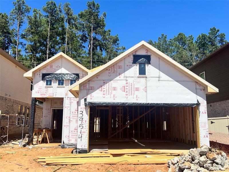 In-progress construction of a new home in Audubon, Magnolia, TX (Image 21).