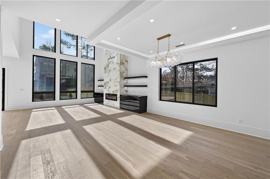 Spacious, unfurnished interior of a new home in , Atlanta (Image 55).