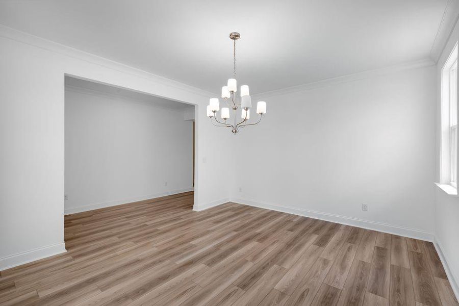 Spacious, unfurnished interior of a new home in Bennett Farm, Loganville (Image 15).