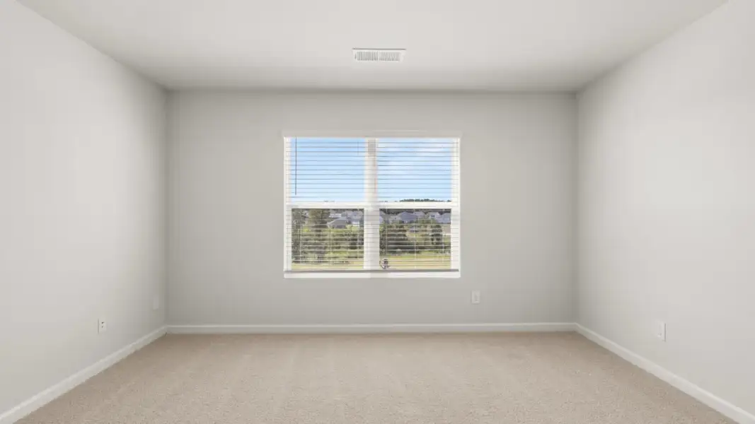 Representative unfurnished interior of a home built from the Pattison by D.R. Horton in Branford Crossing, Stockbridge (Image 15).