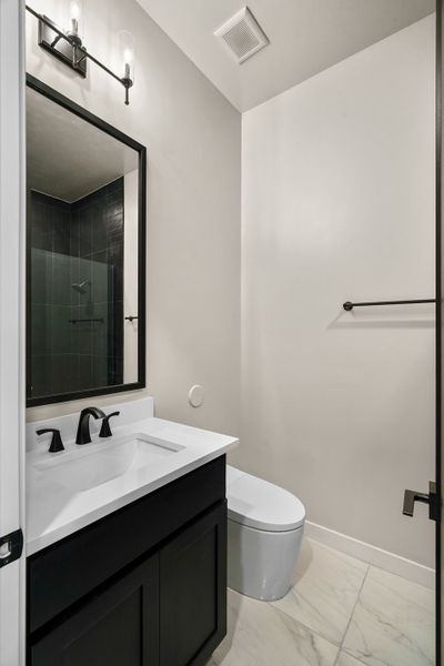 Furnished interior view inside a new home in Verdancia, El Paso (Image 17).