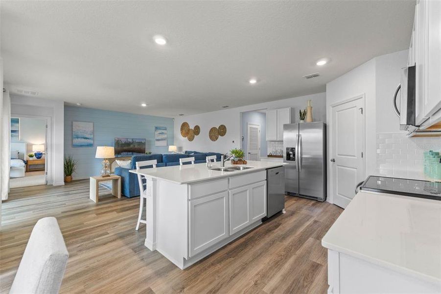 Furnished interior view inside a new home in Fountain View, Ormond Beach (Image 29).