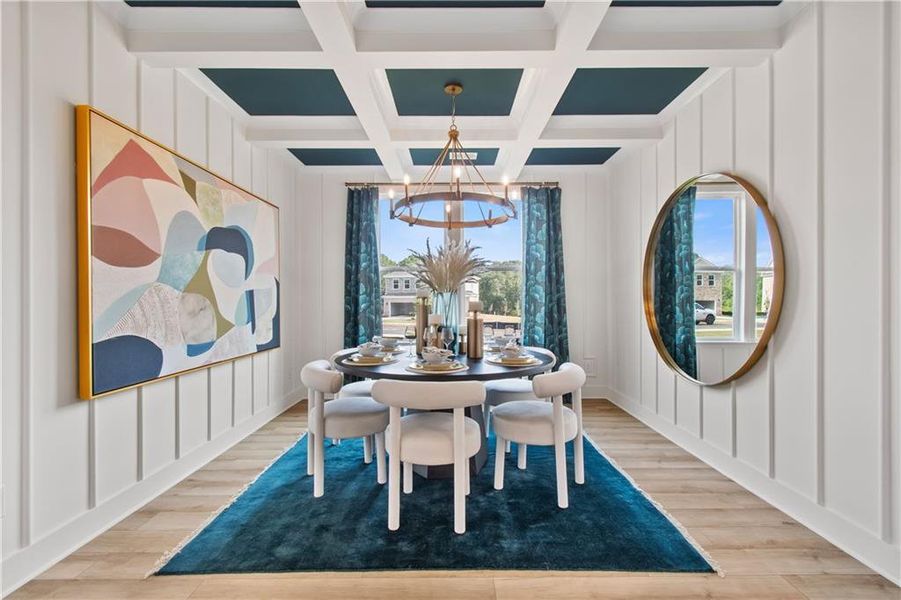 Furnished interior view inside a new home in Abbotts Crossing, Conyers (Image 20).