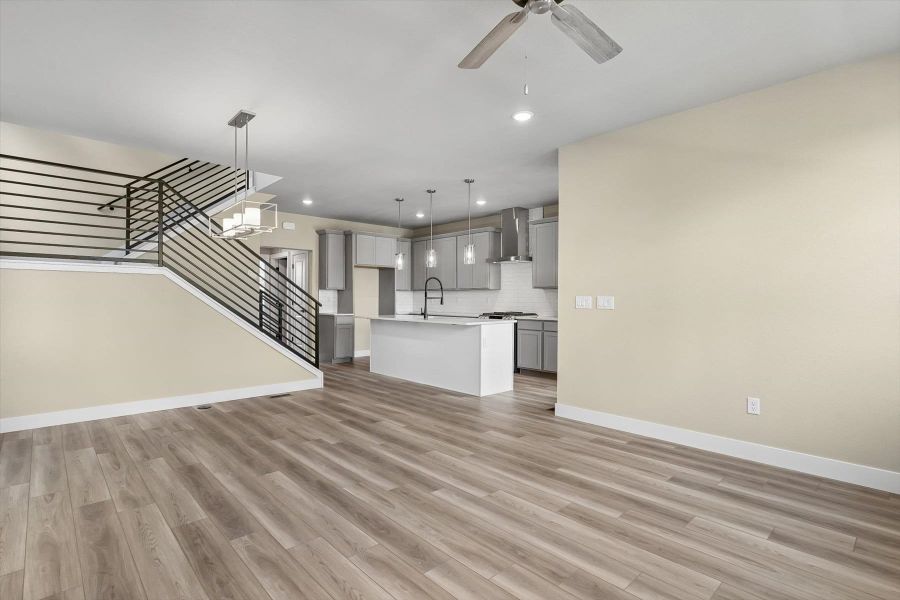 Spacious, unfurnished interior of a new home in Pony Park, Colorado Springs (Image 14). Spacious, unfurnished interior of a new home in Pony Park, Colorado Springs (Image 14).