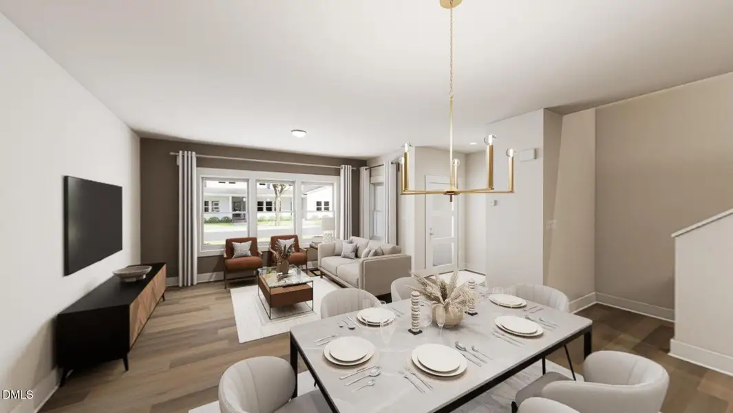Dining + Living Room