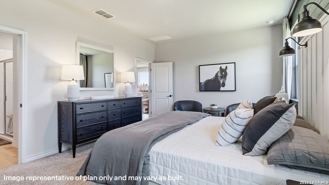 Furnished interior view inside a new home in , Mico (Image 31).
