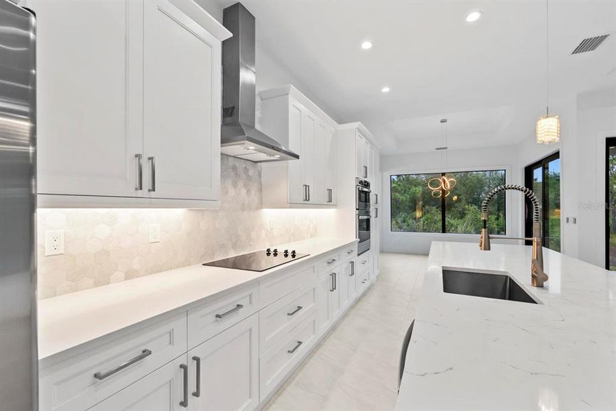 Furnished interior view inside a new home in , Naples (Image 10).