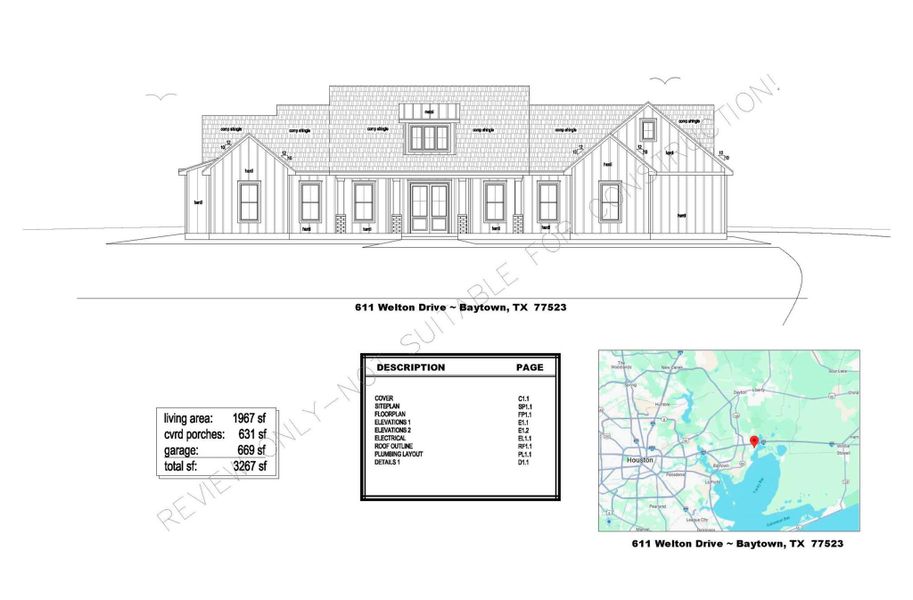 Front Elevation - Builder may change without notice Front Elevation - Builder may change without notice