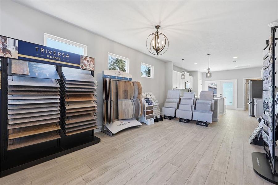 Furnished interior view inside a new home in , Gainesville (Image 18).
