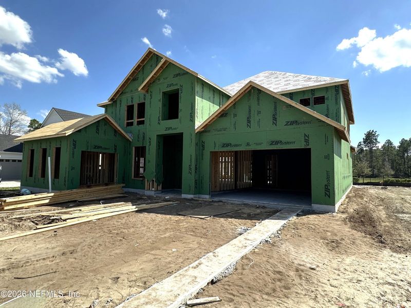 In-progress construction of a new home in , St. Augustine, FL (Image 16).
