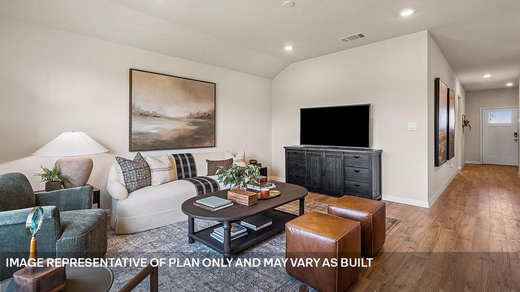 Furnished interior view inside a new home in Thunder Rock, Marble Falls (Image 11).