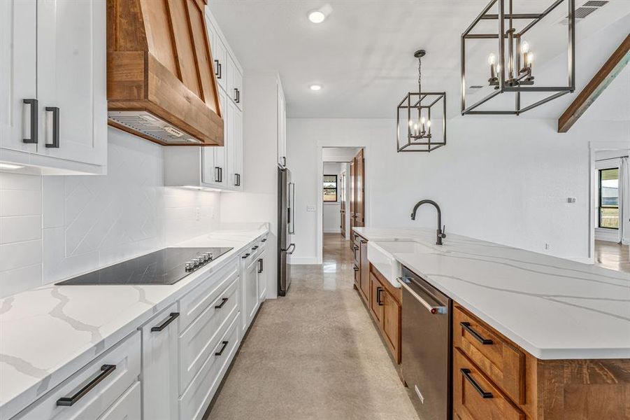 Furnished interior view inside a new home in , Stephenville (Image 11). Furnished interior view inside a new home in , Stephenville (Image 11).
