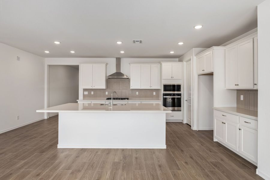 Furnished interior view inside a new home in Las Ventanas, Goodyear (Image 2).