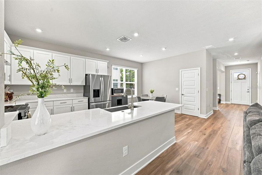 Furnished interior view inside a new home in , Tampa (Image 14). Furnished interior view inside a new home in , Tampa (Image 14).