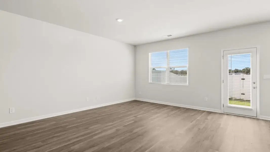 Representative unfurnished interior of a home built from the Pattison by D.R. Horton in Branford Crossing, Stockbridge (Image 7).