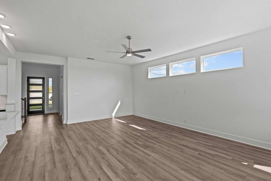 Spacious, unfurnished interior of a new home in Buffalo Crossing – New Phase Now Preselling, Cibolo (Image 24).