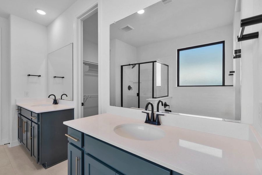 Sample Photo - Primary bathroom double vanity Sample Photo - Primary bathroom double vanity