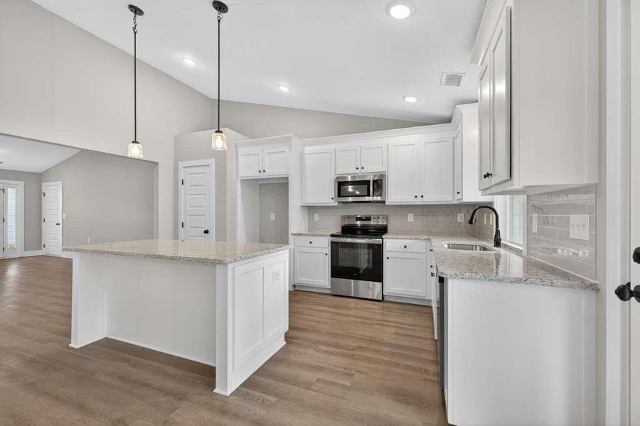 Furnished interior view inside a new home in , Winder (Image 6).