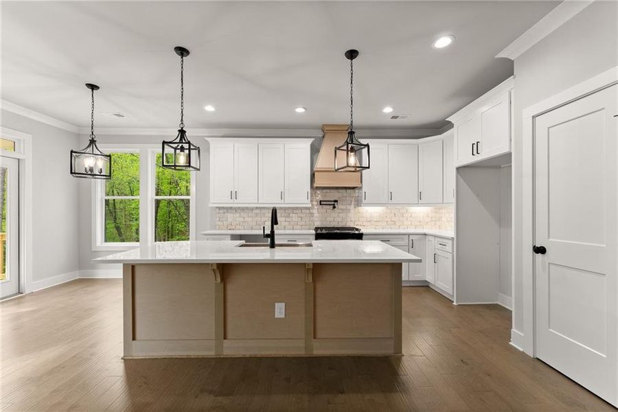 Furnished interior view inside a new home in , Dawsonville (Image 5). Furnished interior view inside a new home in , Dawsonville (Image 5).