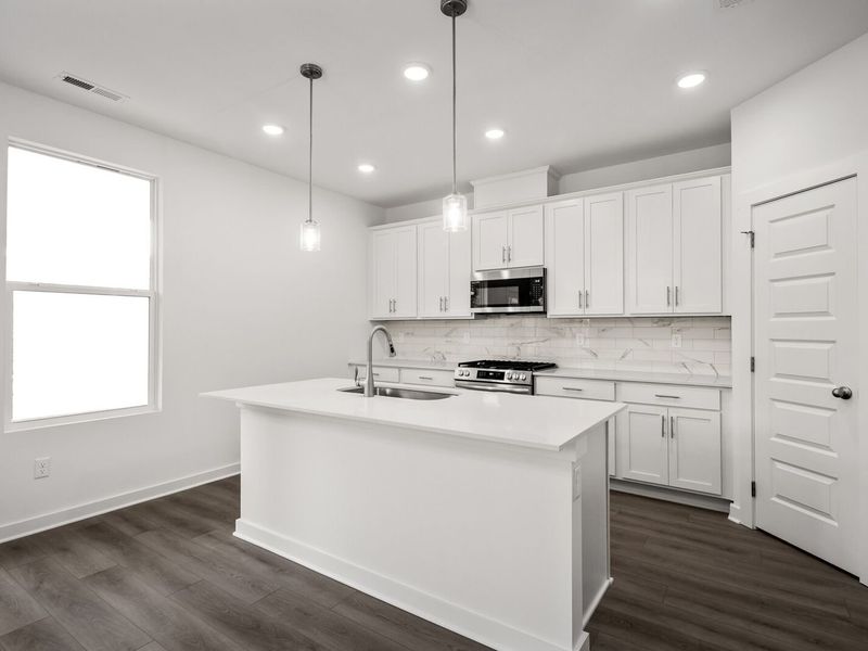 Furnished interior view inside a new home in Calista Farms, White House (Image 7).