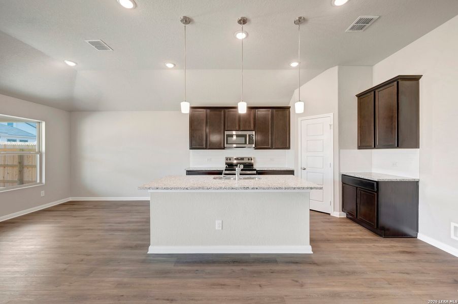 Furnished interior view inside a new home in Greenspoint Heights, Seguin (Image 8).