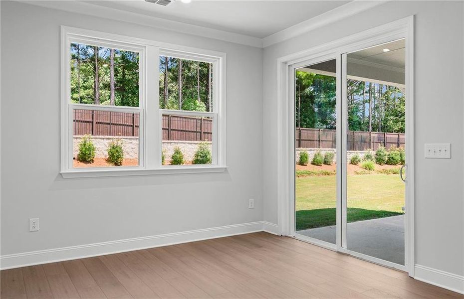 Spacious, unfurnished interior of a new home in Sun City Peachtree, Griffin (Image 6).