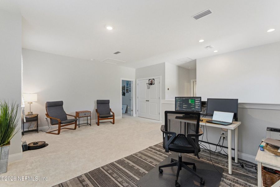 Furnished interior view inside a new home in , St. Johns (Image 37).