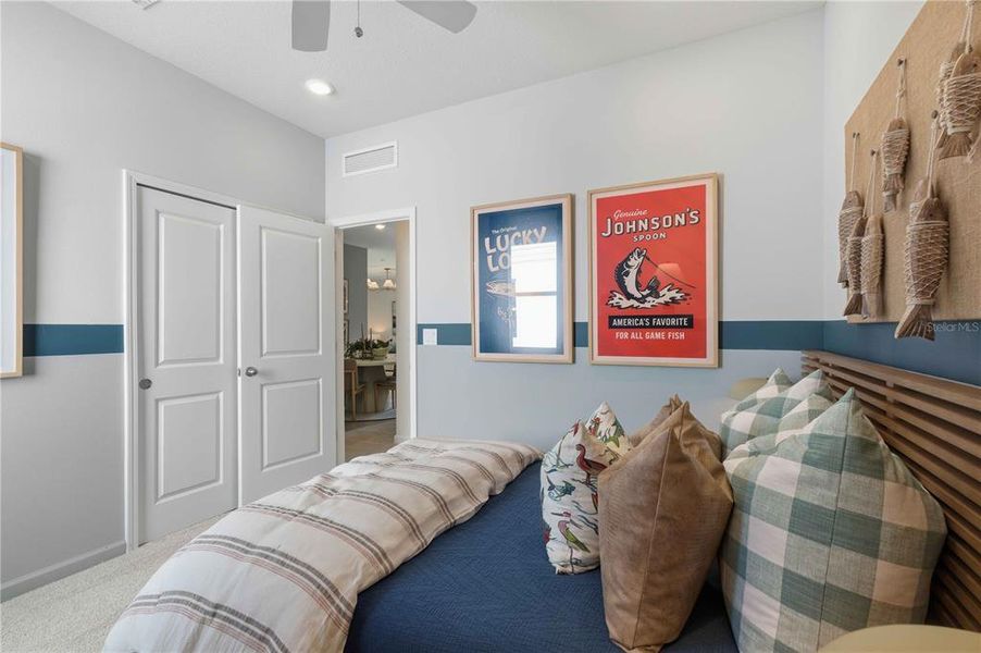 Furnished interior view inside a new home in Brystol North at Wylder, Port St. Lucie (Image 6).