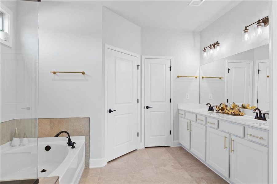 Furnished interior view inside a new home in , Hoschton (Image 23). Furnished interior view inside a new home in , Hoschton (Image 23).