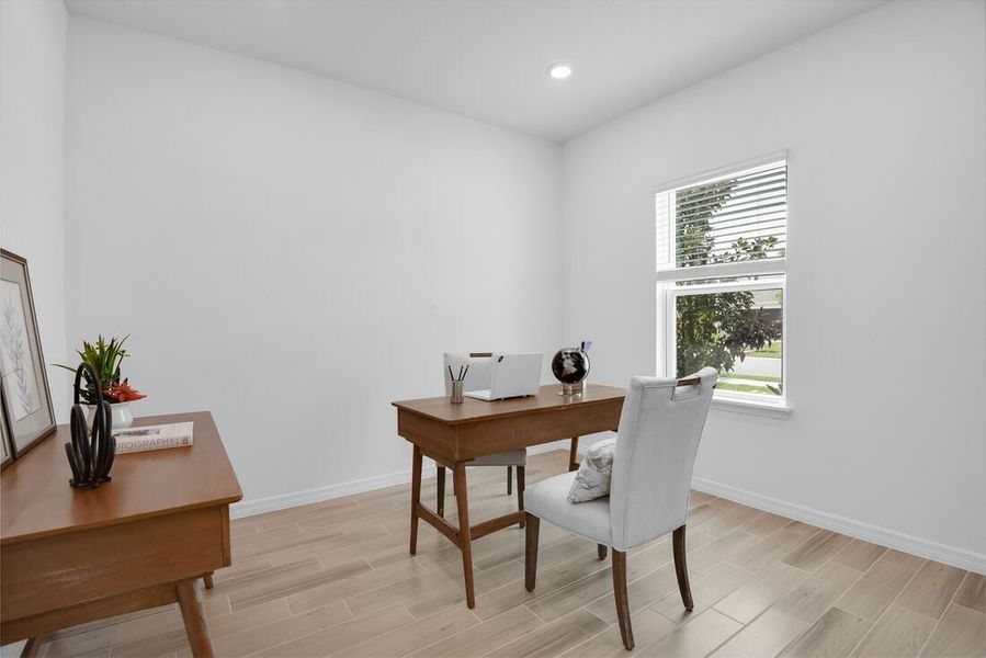 Representative furnished interior of a home built from the Saint Thomas by Taylor Morrison in Ardisia Park, New Smyrna Beach (Image 36).