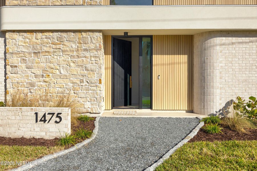 Exterior details and patio area of a home in , Atlantic Beach (Image 34).