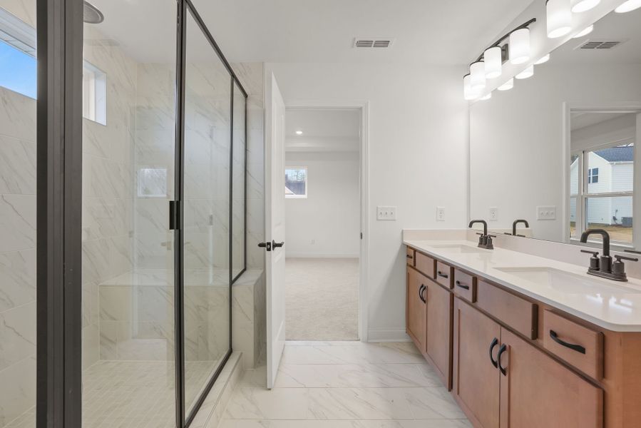 Furnished interior view inside a new home in Forest Creek, Waxhaw (Image 34).