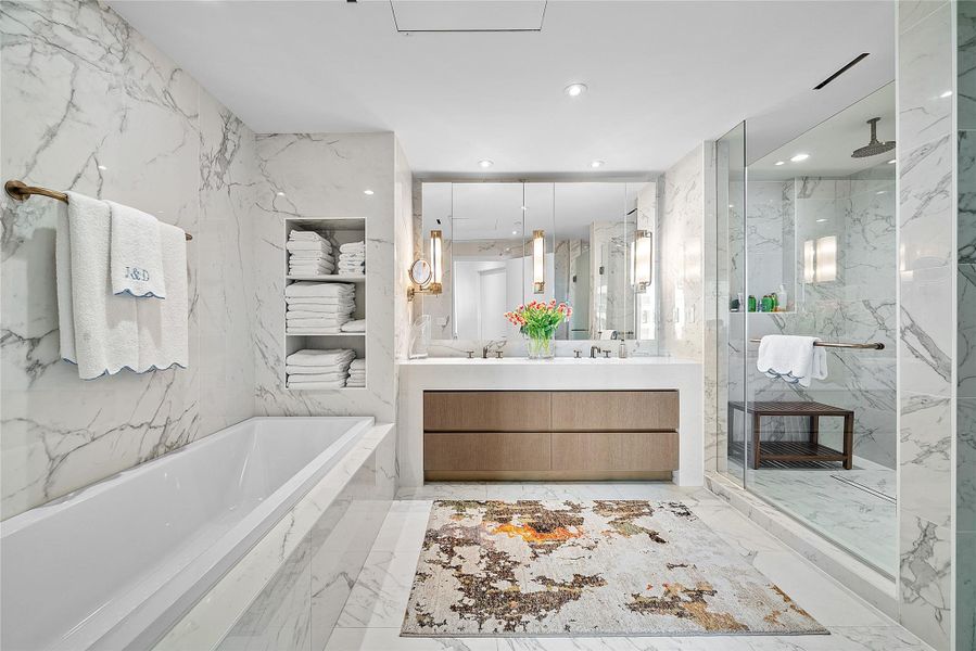 Furnished interior view inside a new home in , Fort Lauderdale (Image 31).