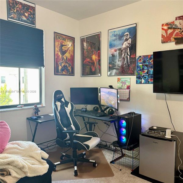 Furnished interior view inside a new home in , Miami (Image 13).