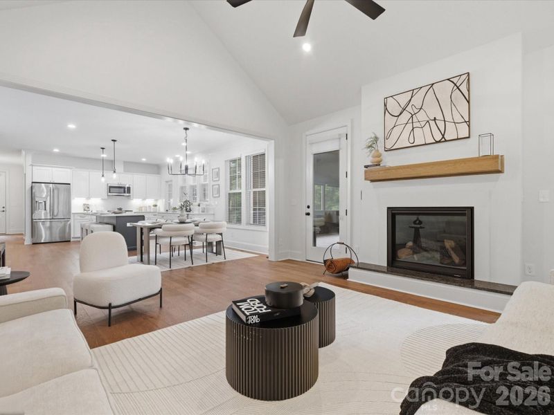Furnished interior view inside a new home in , Waxhaw (Image 16).