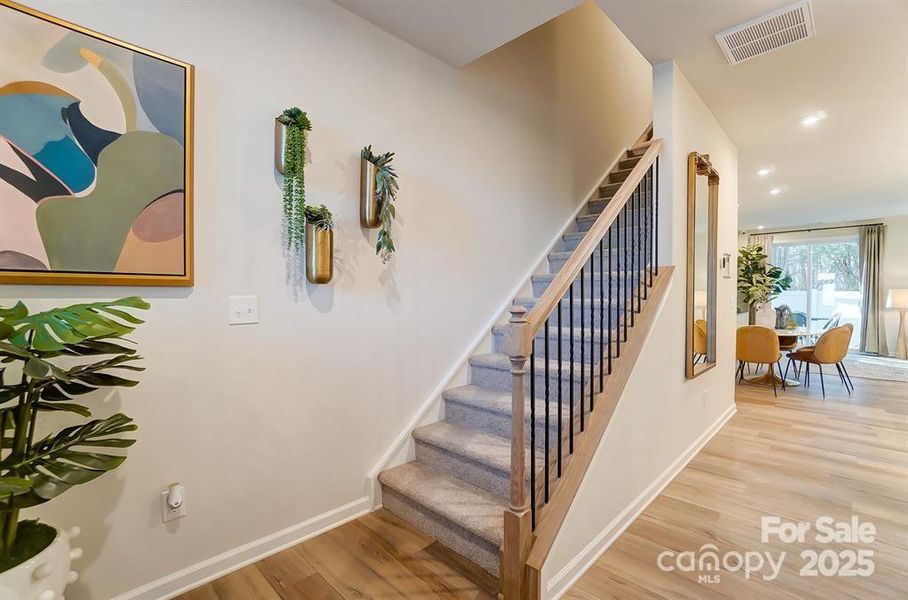 Furnished interior view inside a new home in Arbor Chase, Clover (Image 11).