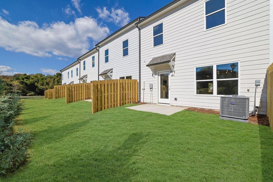 Exterior details and patio area of a home in , Ball Ground (Image 3).