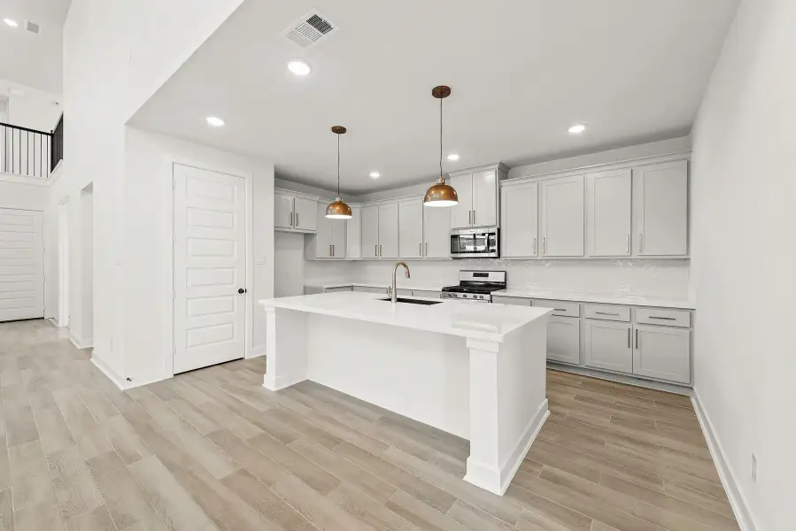 Furnished interior view inside a new home in Candela South, Richmond (Image 4). Furnished interior view inside a new home in Candela South, Richmond (Image 4).