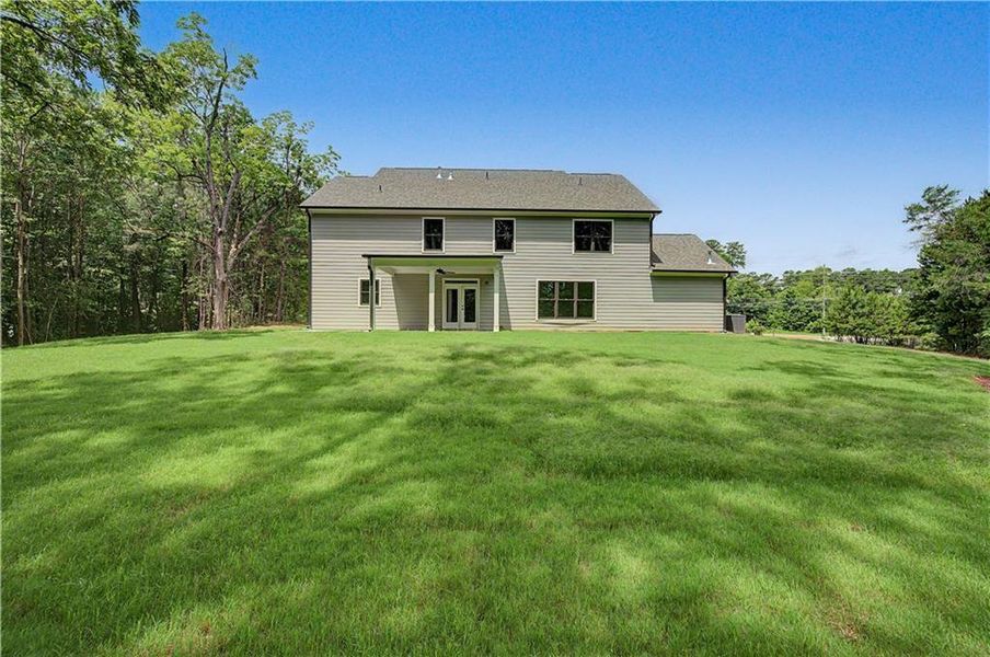 Exterior details and patio area of a home in , Kennesaw (Image 27).