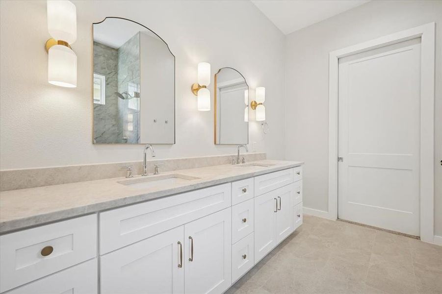 Furnished interior view inside a new home in , Fort Worth (Image 7). Furnished interior view inside a new home in , Fort Worth (Image 7).